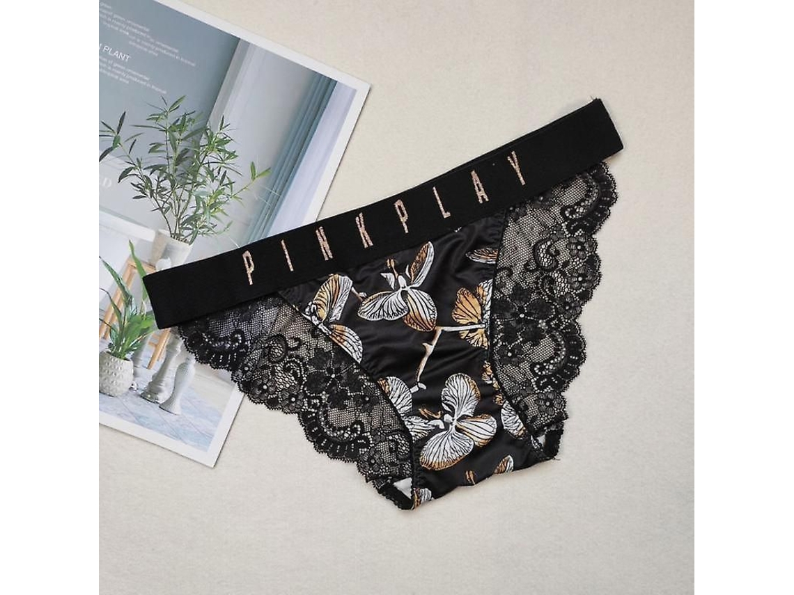 2026-ropa Interior Pareja New Year Encaje Seda Fina Bragas Mujer Boxer Hombre Bajos Elásticos Transpirables Secado Rápido