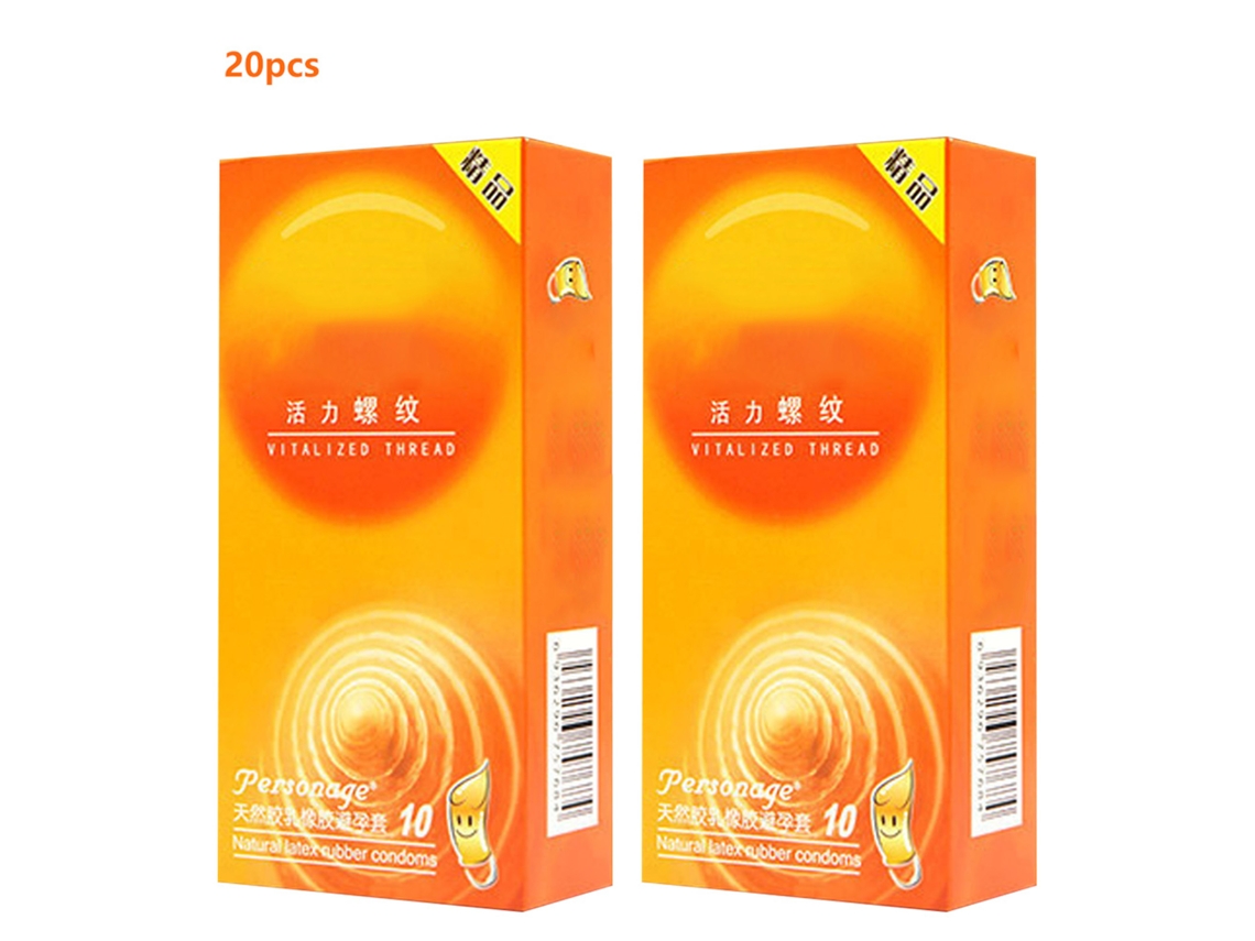 Preservativo Ultradelgado Manga Para Pene Retardo Eyaculación Producto Íntimo Vitalized Thread