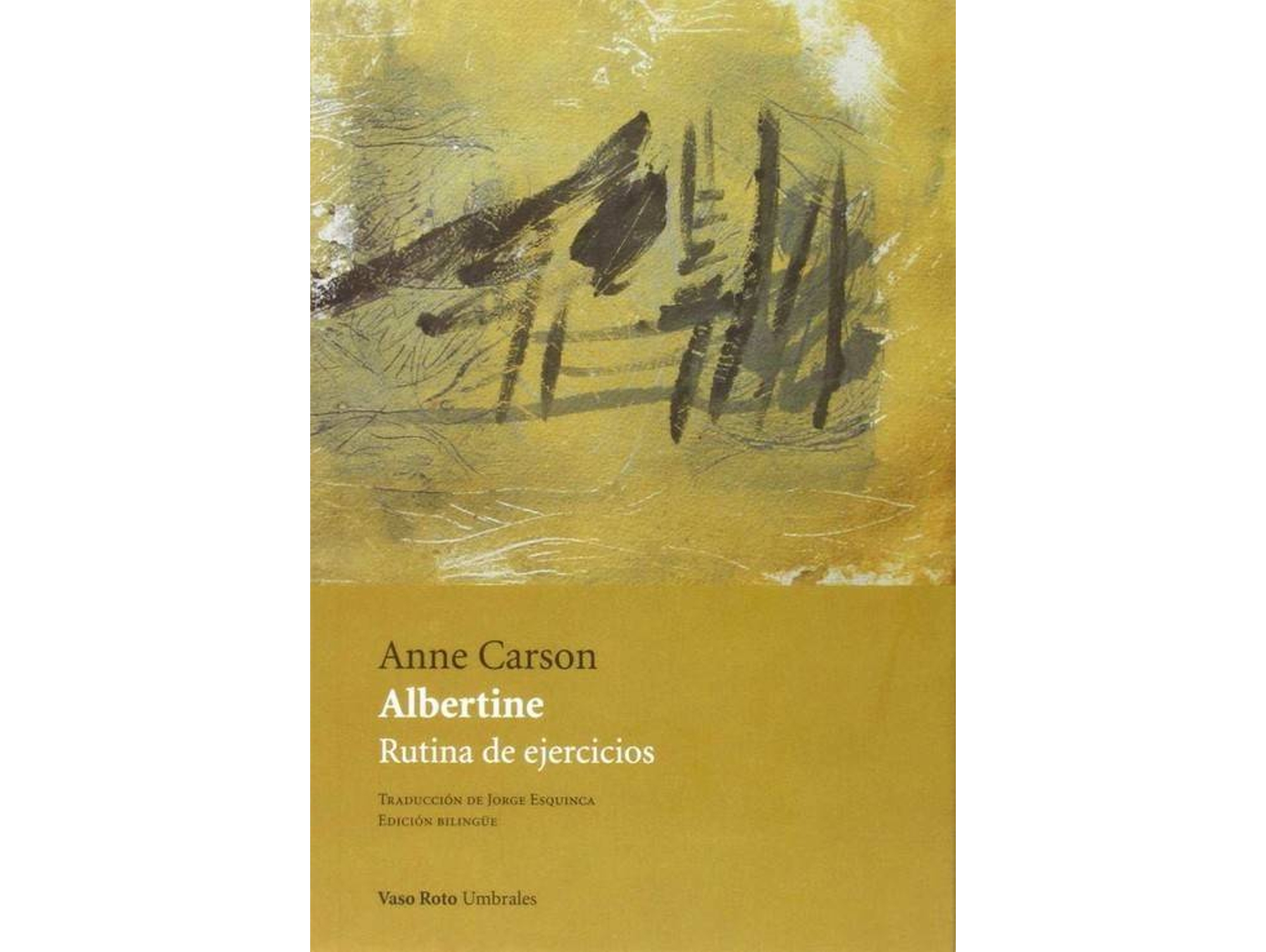 Libro Albertine de Anne Carson (Español)