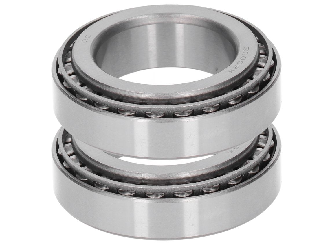 Conjunto de 2 rolamentos de esferas de reposição 32009 2007109 para máquinas agrícolas e têxteis.