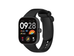 Bracelete Smoothsilicone para Xiaomi Redmi Watch 4 Preto 