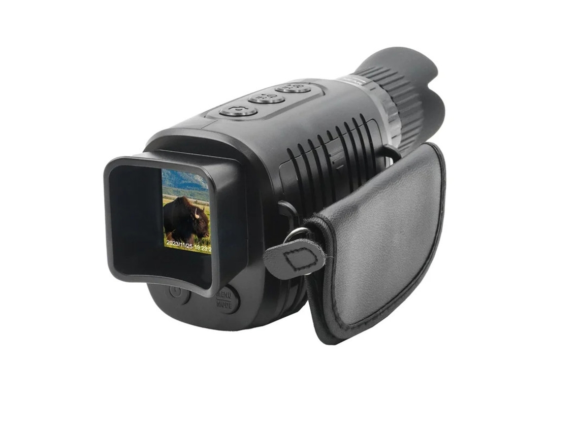 Monocular de visión nocturna infrarrojo 1080p para viajes, camping, caza, vigilancia, color negro, Yizhood.