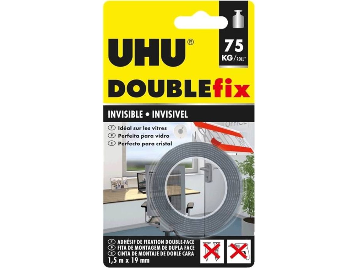 Cinta UHU Cara Invisible Doublefix