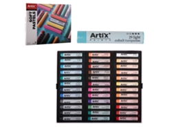 Juego de pintura pastel redonda de 36 colores