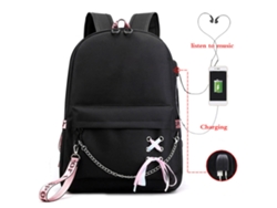 2026 Mochila De Drama Tv Mochila De Dibujos Animados Con Puerto De Carga Usb Mochila Para Laptop Para Escuela Viajes Camping Picnic