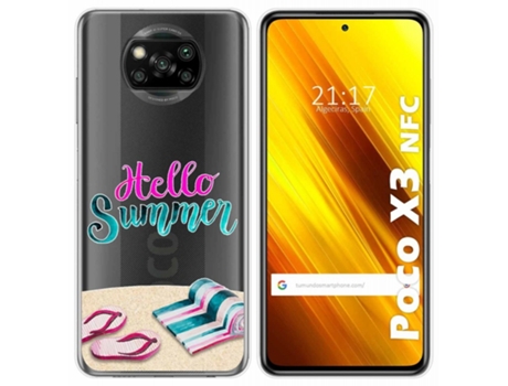 Carcasa Xiaomi POCO X3 NFC / X3 Pro TUMUNDOSMARTPHONE Dibujos Transparente Multicolor