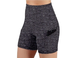 2026-pantalones Cortos Deportivos De Cadera Alta Para Mujer Con 2 Bolsillos Laterales Para Yoga Ejercicio Y Fitness