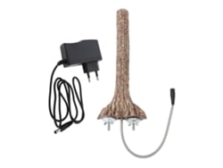 Percha para pájaros con calefacción y temperatura ajustable, control termostático de 5 W, para loros y hámsteres, enchufe de 100 a 240 V.