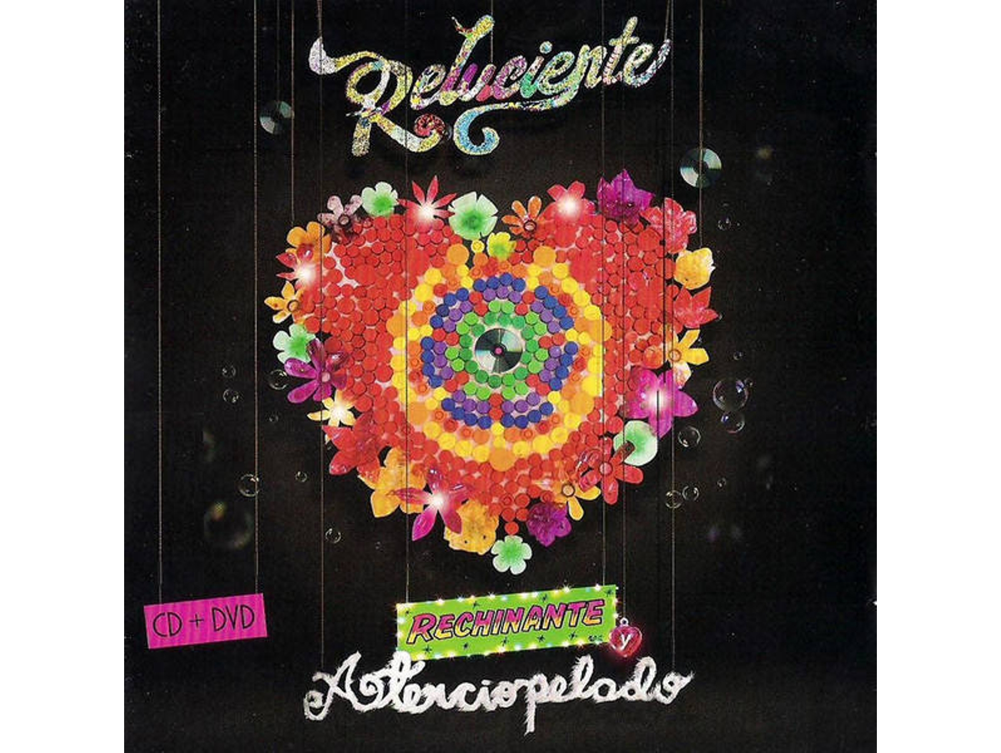 CD + DVD Aterciopelados - Reluciente, Rechinante y Aterciopelado