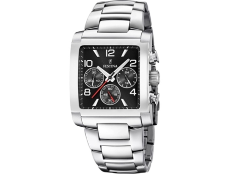 Reloj Hombre FESTINA F20652/3 Negro Plateado