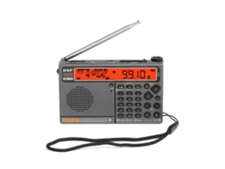 Radio portátil con control de aplicación y reproductor de música