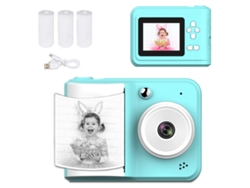 Cámara instantánea Cuich Kids con impresión azul