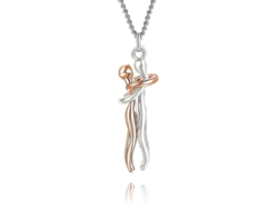 2026-colgante De Collar De Pareja Abrazo Estilo Amor Joyería Regalo Para Esposa Chicas Día De San Valentín