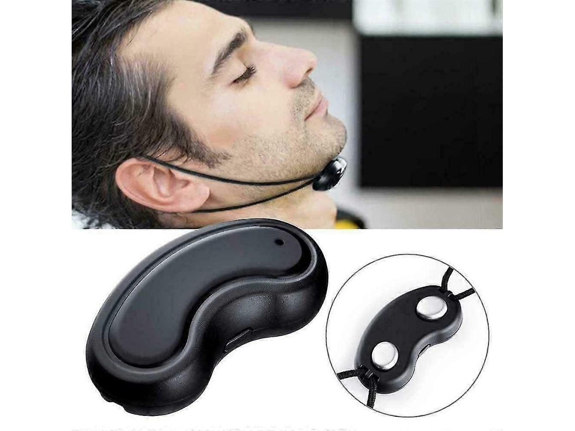 Minidispositivo eléctrico portátil antironquidos: una ayuda inteligente para que hombres y mujeres dejen de roncar y duerman mejor y con mayor comodidad.