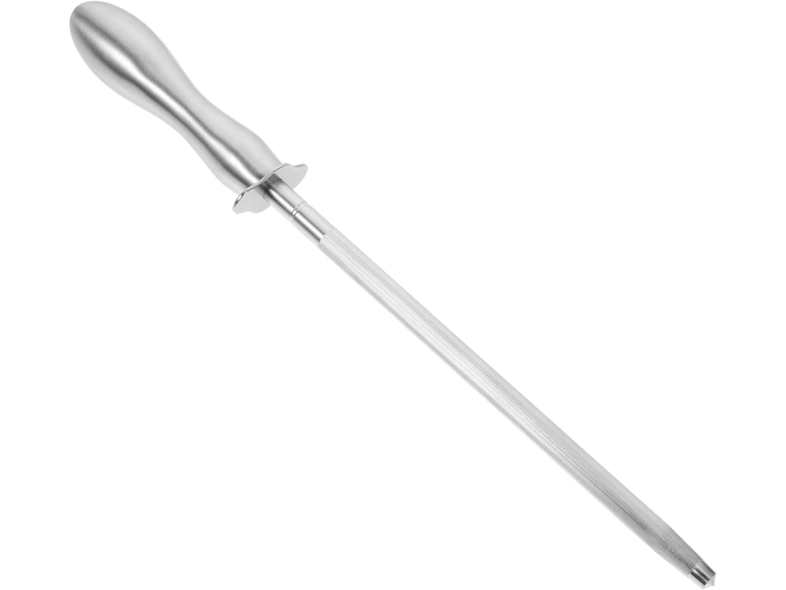 Juego de afilado para utensilios de cocina, fabricado íntegramente en acero, con mango ergonómico, fácil de usar para cutters y tijeras. Vayotoy