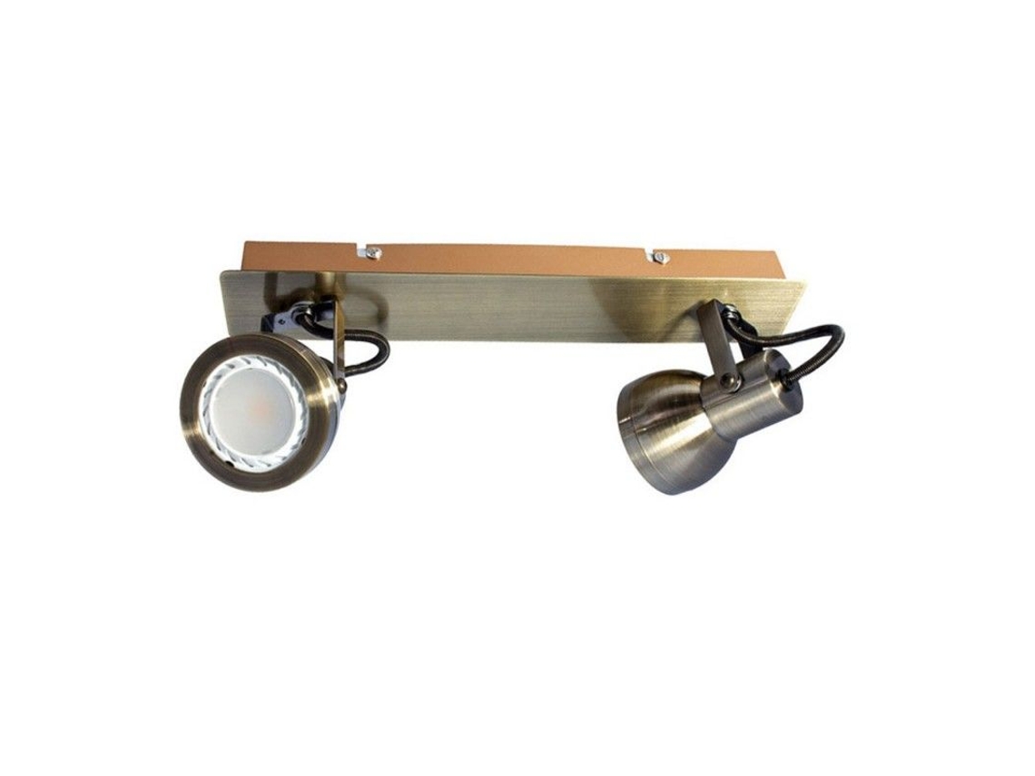 Focos Gu10 Heli Cuero Cr 43 720 02 006 Cristalrecord