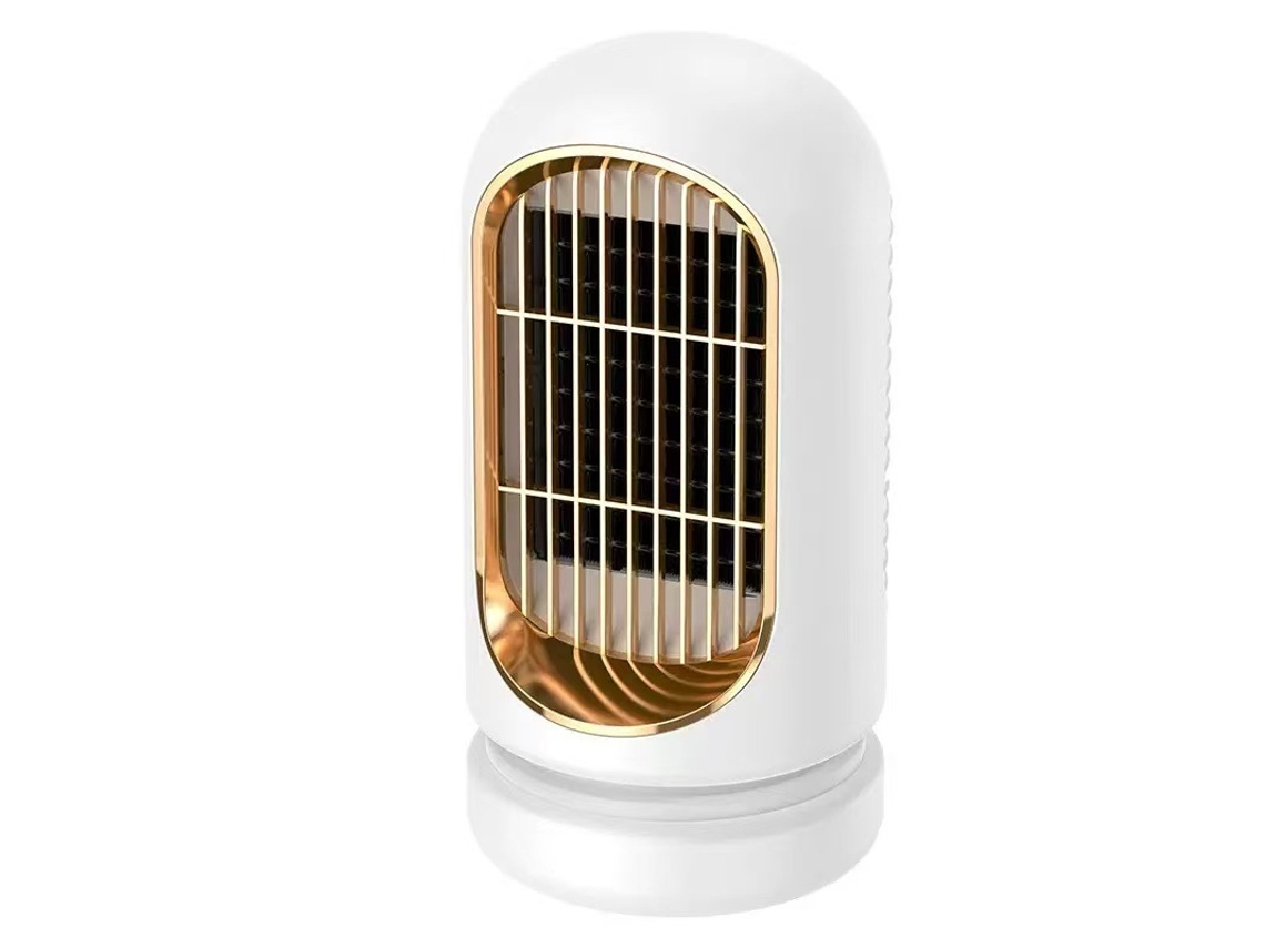 Calentador portátil, mini calentador eléctrico para el hogar de 1200 W (blanco) Cuich