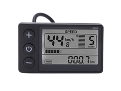 Bicycls866 Pantalla Lcd M 24v 36v 48v Panel De Control Con Enchufe A Prueba De Agua