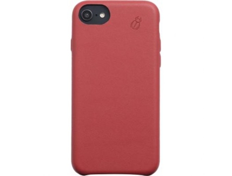 Funda para iPhone 6/8/7 BEETLECASE Piel Rojo
