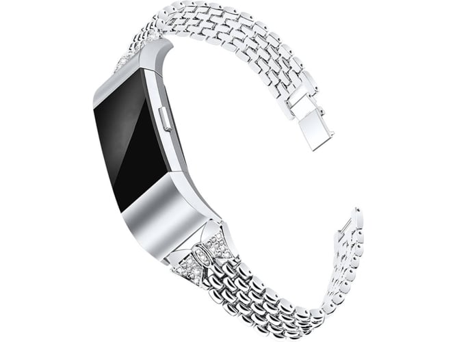 Correa WJS YP0139 (Fitbit by Google Charge2 - Plateado)