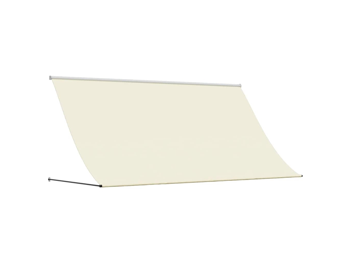 Toldo Retráctil 300x150 cm Tejido y Acero Color Crema MAISON EXCLUSIVE
