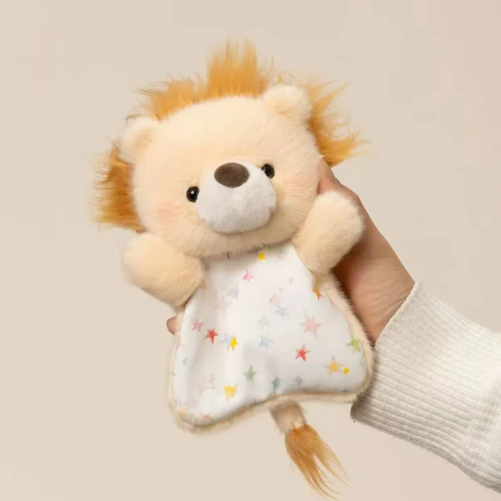 (león) Peluche De Dibujos Animados Tipo Bolita De Frijoles - Suave, Esponjoso Y Antiestrés