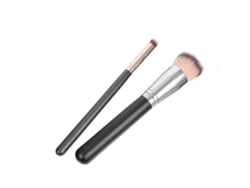Paquete de 2 brochas para base, autobronceadoras y maquillaje diario Rosewell