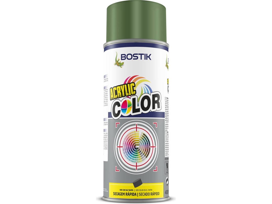 Color 6011 Verde BOSTIK Acrylic Ral Brillante 400 ml