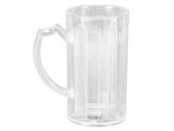 Jarra De Cerveza De 500 Ml, Gran Capacidad, Asa Cómoda, Ligera, Portátil Y Respetuosa Con El Medio Ambiente.