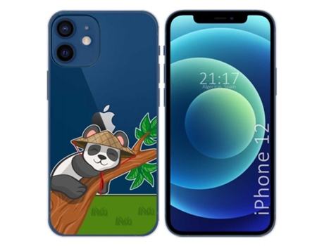 Carcasa iPhone 12 / 12 Pro (6.1) TUMUNDOSMARTPHONE Dibujos Transparente Multicolor