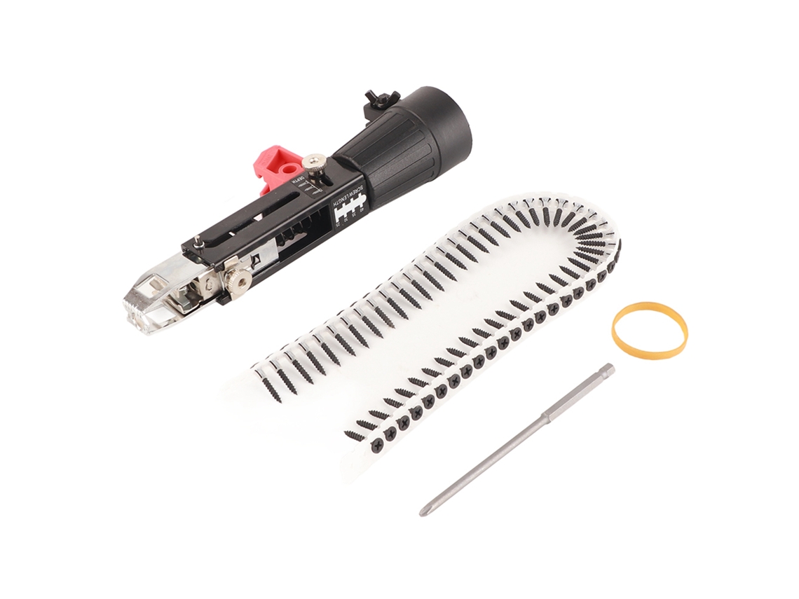 Adaptador De Corriente Automático Para Destornilladores Con Profundidad Y Longitud Ajustables Para Taladros Eléctricos.