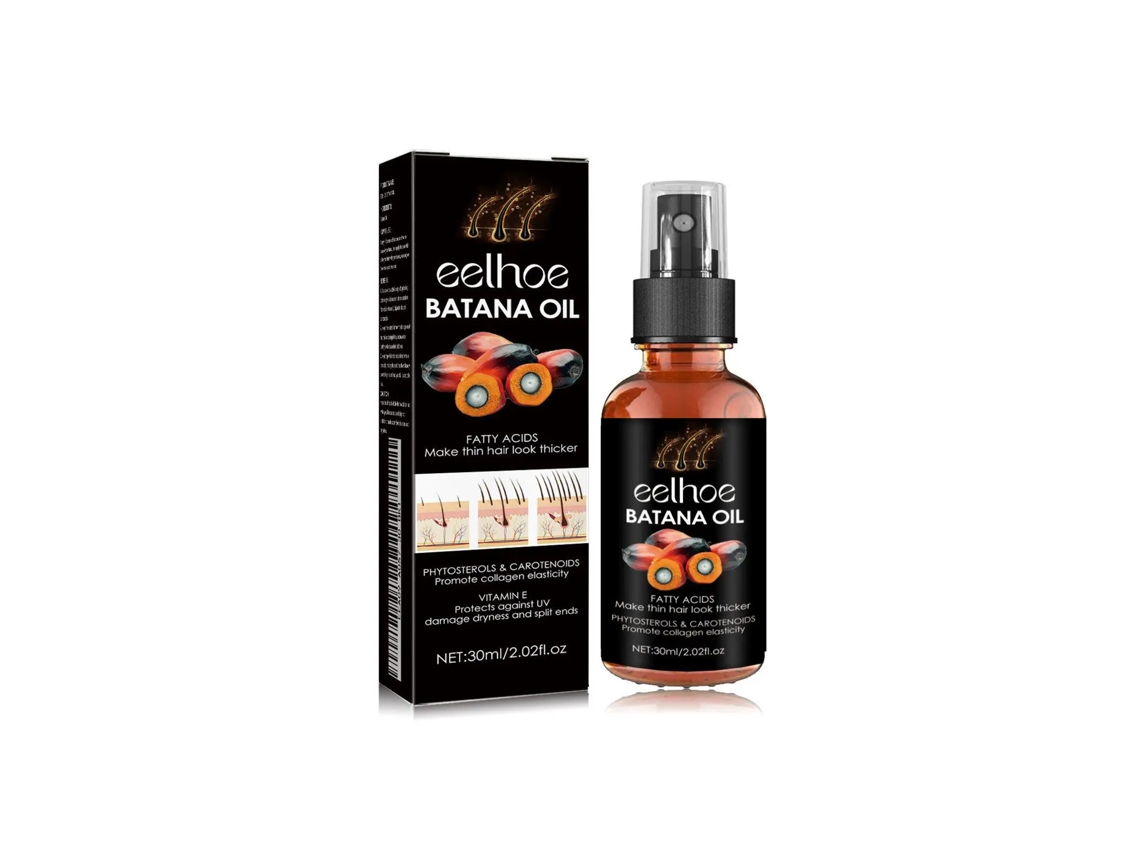 Spray para el cuidado del cabello con aceite de batana