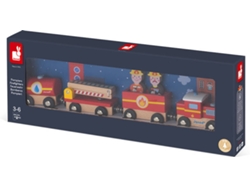Tren De Juguete JANOD Bomberos (Edad Mínima: 3)
