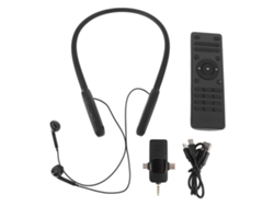 Fones De Ouvido Sem Fio Com Placa De Som Controle Remoto Para Transmissões Ao Vivo Academia Reuniões De Negócios