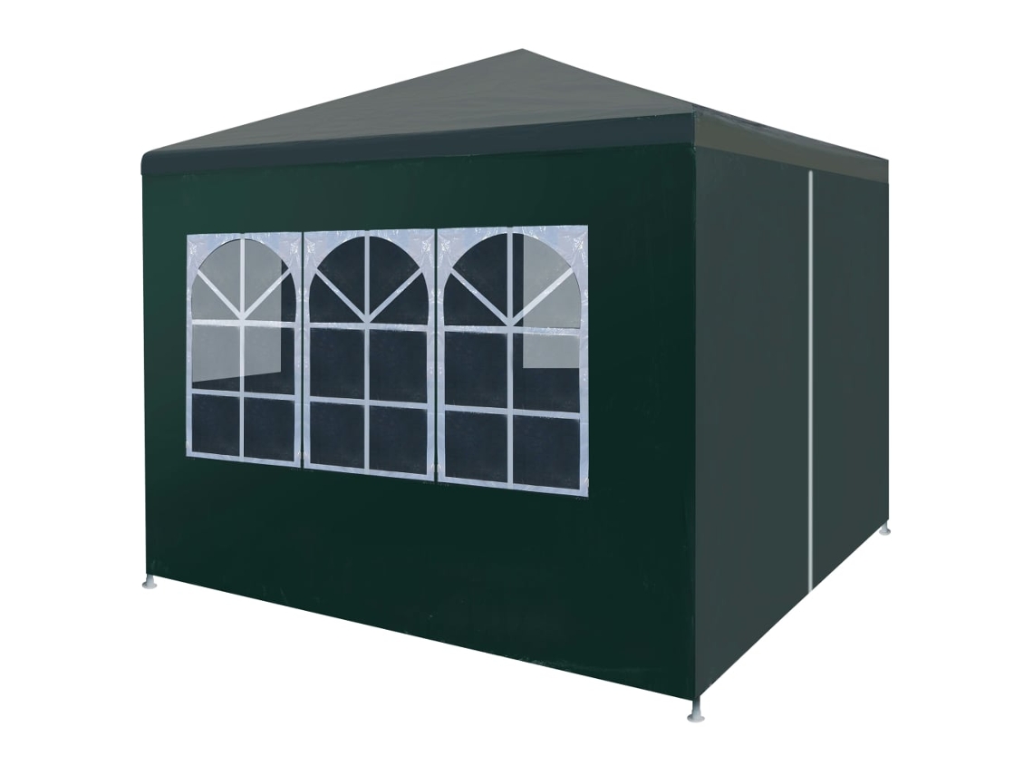 Carpa para fiestas 3x3 m verde Dkd Home Decor