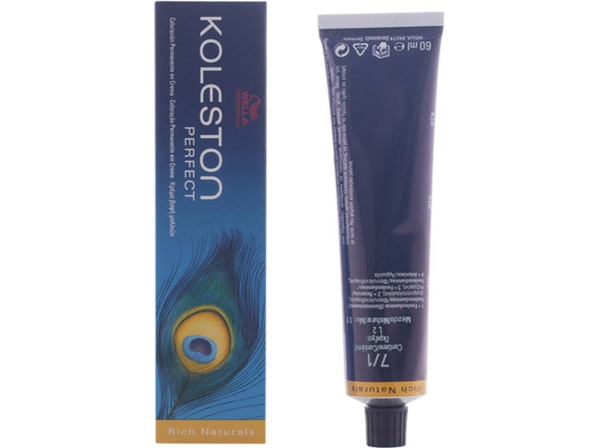 Tinte de Cabello WELLA Koleston Perfect 7/1 (60 ml)