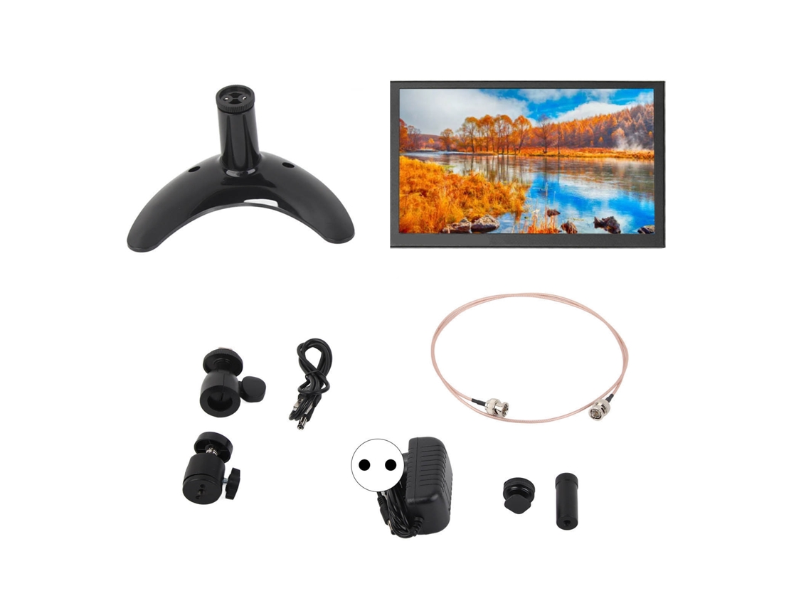 Monitor de cámara de 7 pulgadas con interfaz 3G SDI y HDMI
