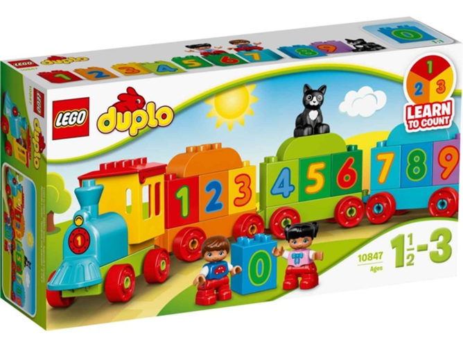 LEGO Duplo - Tren dos Números (Edad Mínima: 2 - 23 Piezas)