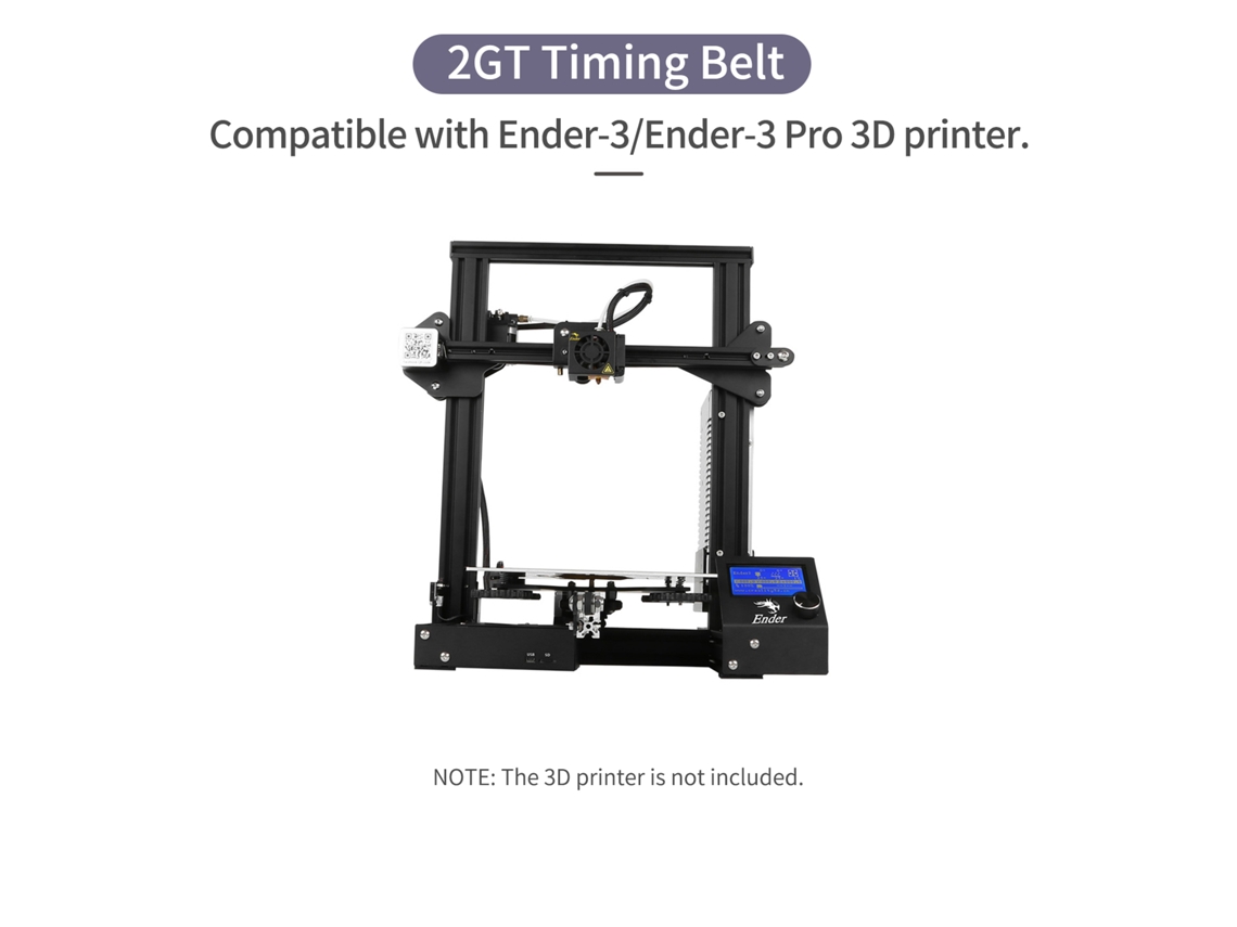 Cinta De Sincronización 2gt 6mm Eje Y 743mm + Eje X 786mm Para Impresora 3d Ender-3/ender-3 Pro