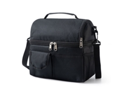 Bolsa Térmica De Picnic De Dos Capas - Negra