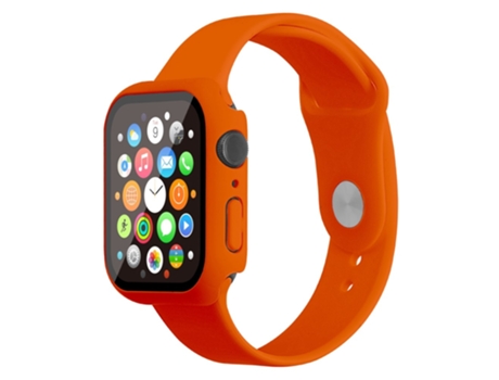Correa de Silicona talla S/M para Apple Watch Series 7 41mm - anaranjado