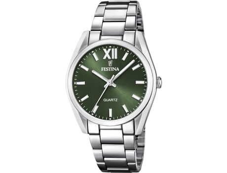 Reloj Hombre FESTINA F20622/4 Verde Plateado