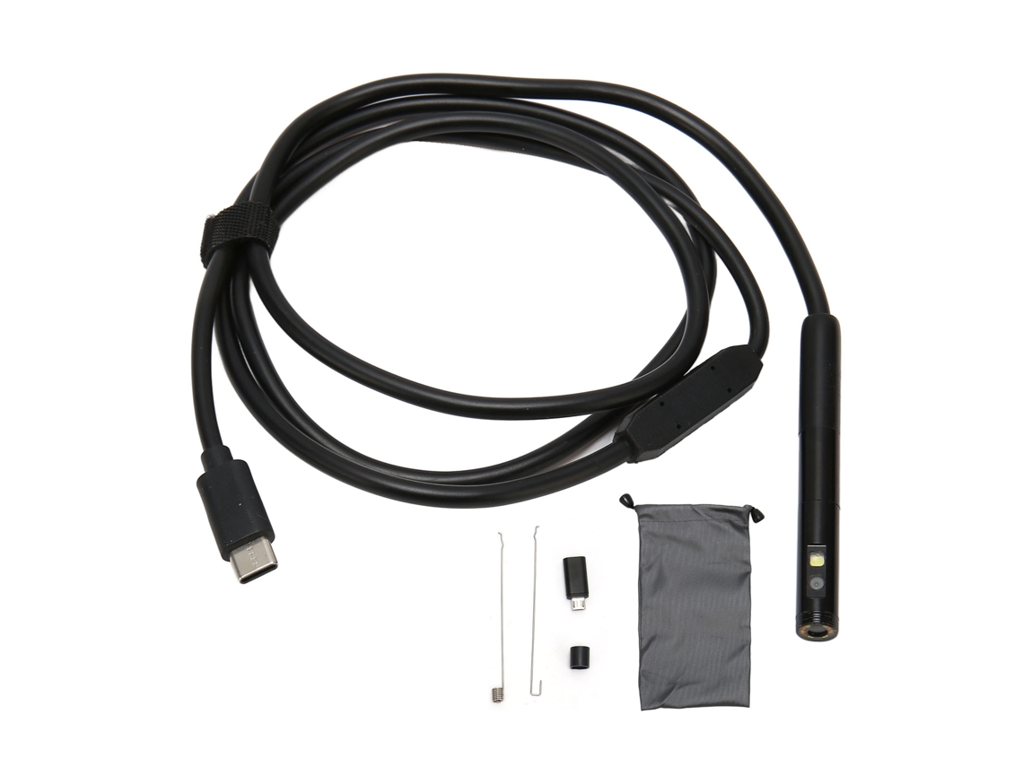 Cámara de inspección inalámbrica Yncm-Endoscope Wifi de doble lente