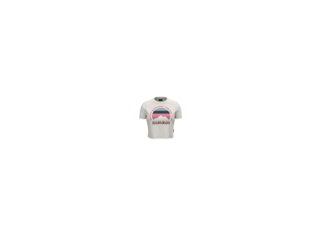 Camiseta de Mujer NAPAPIJRI Rope Blanco (S)