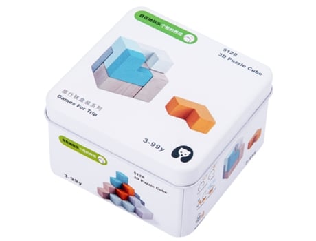 Bloques de construcción de cubo mágico OHPA (Edad mínima: 3 años- 9*9*5,5 cm)