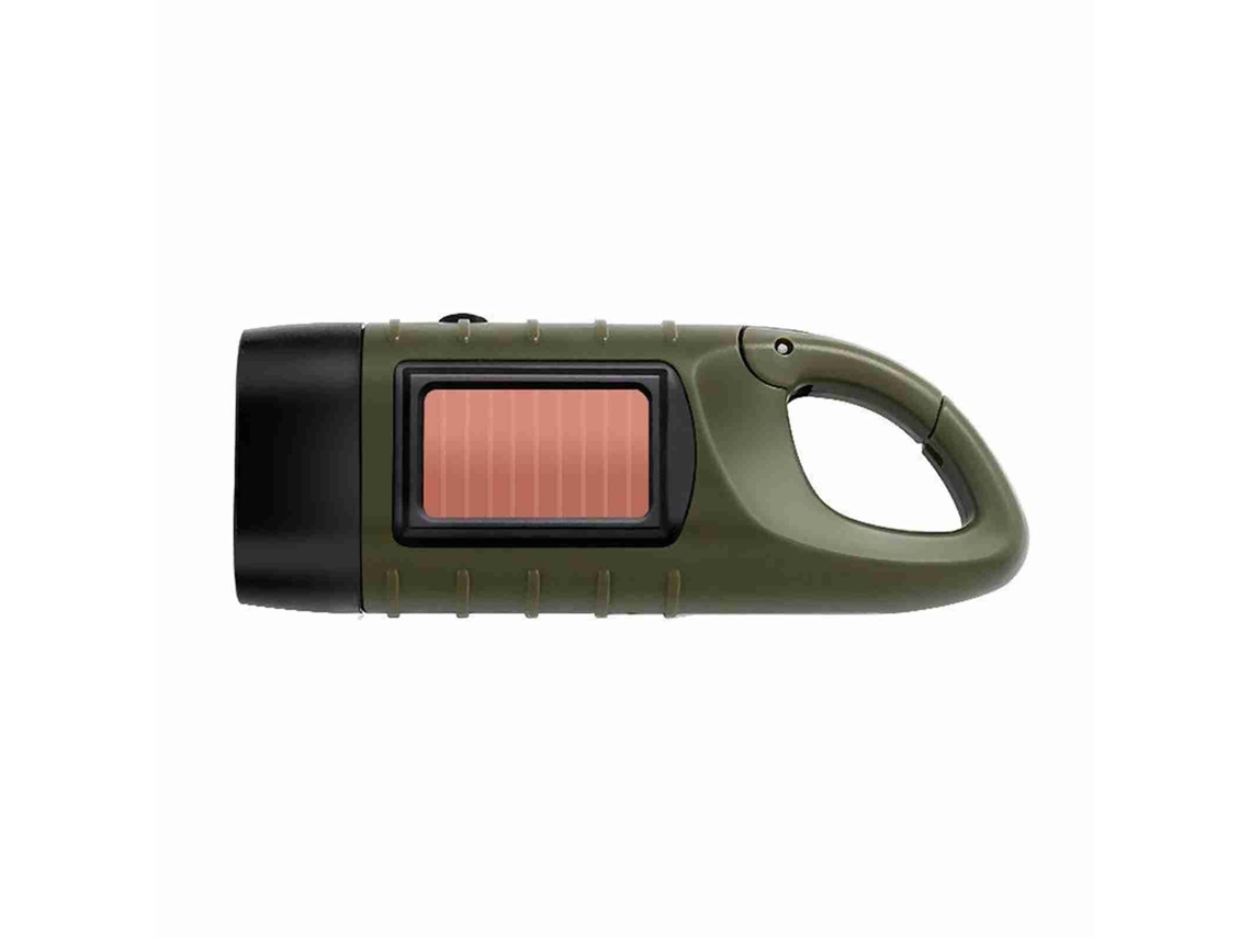 Linterna Led Portátil Con Dinamo Solar De Manivela, Luz Recargable Para Tiendas De Campaña, Ideal Para Acampar, Senderismo Y Emergencias. Alta Luminosidad.
