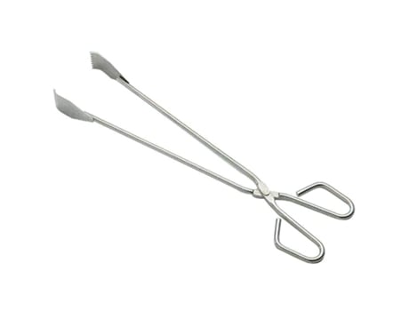 Pinzas barbacoa inoxidable 38x6 cm.