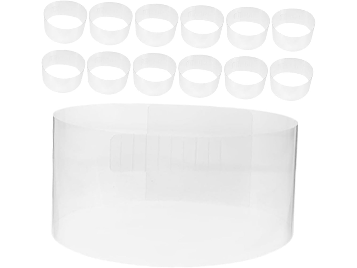 20 Piezas Inserciones Forma Sombrero Gorras Béisbol Soportes Internos Cilíndricos Plástico Ajustables