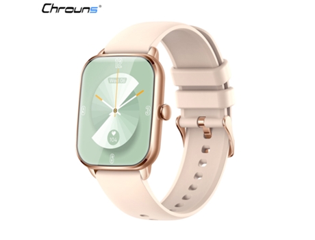 Smartwatch CHRONUS Forma Elegante con Pantalla táctil Sport Fitness Watch IP67 Impermeable Bt para Android y iOS
