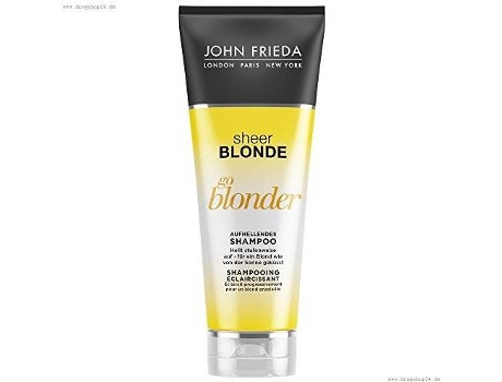 Champú JOHN FRIEDA Sheer Blonde Go Blonder Lightening (250ml)